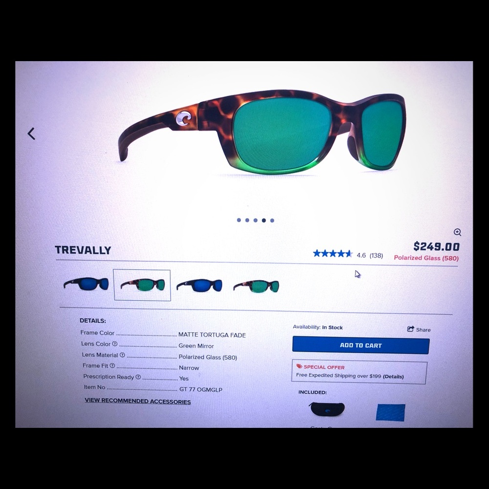 Costa Sunglasses